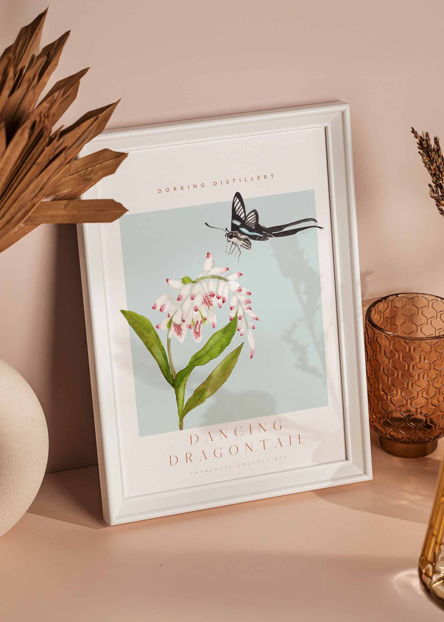 Dancing Dragontail A4 Print