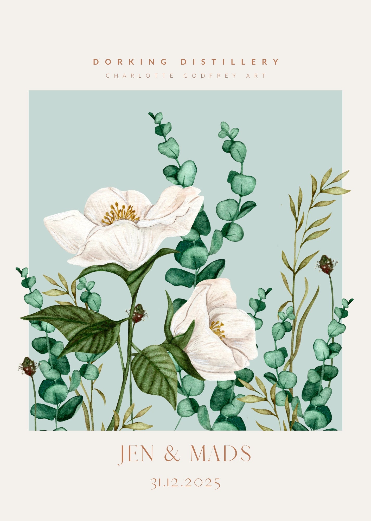 I Do A4 Personalised Print