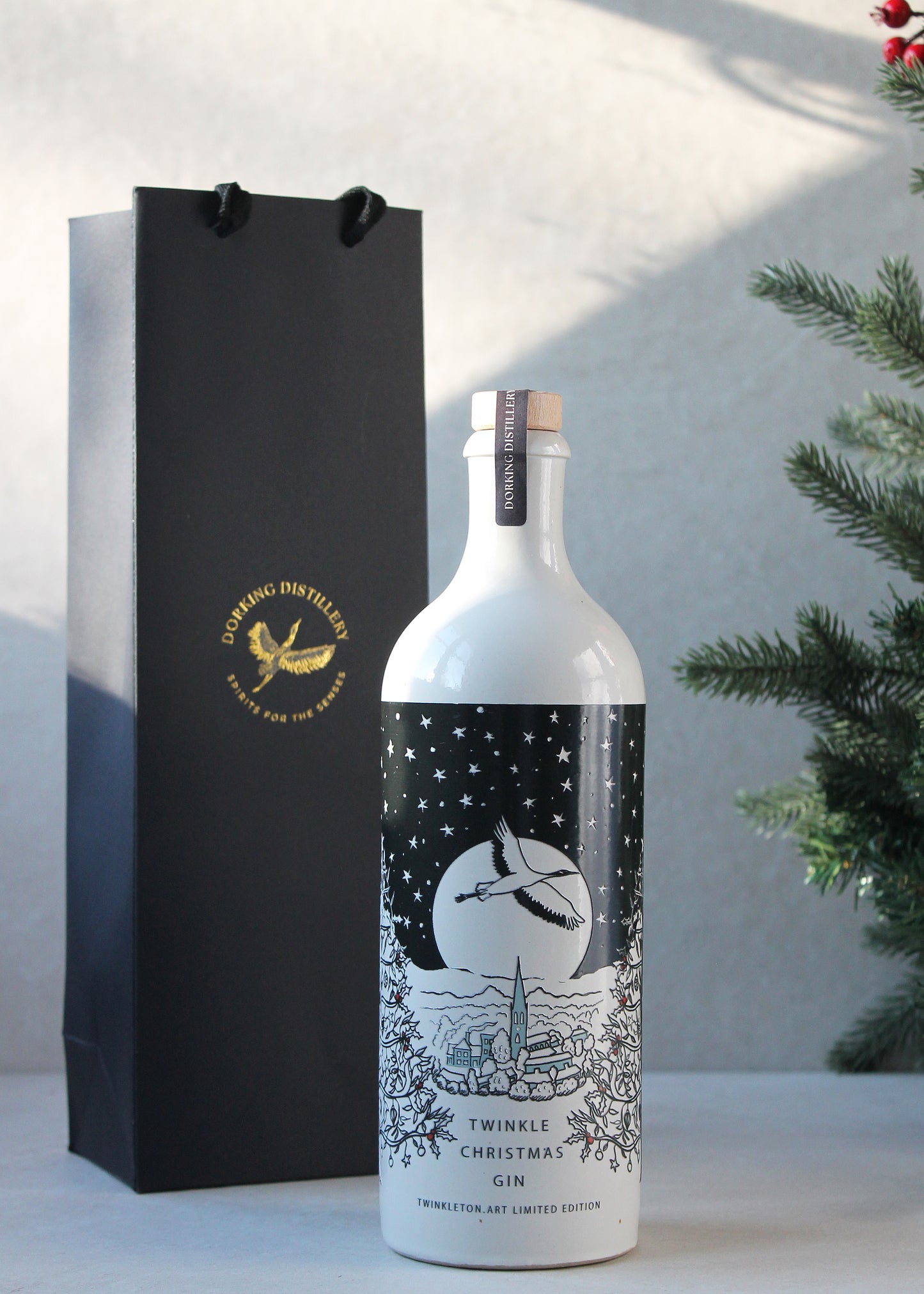Limited Edition Twinkleton.Art Christmas GIn