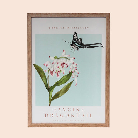 Dancing Dragontail A4 Print