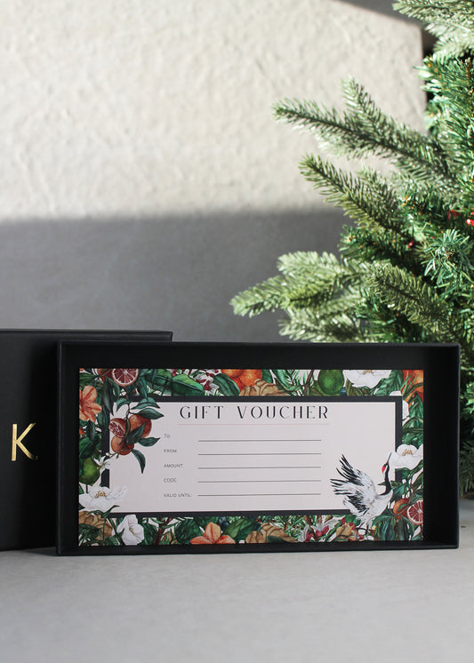 Printed Gift Voucher in Presentation Box