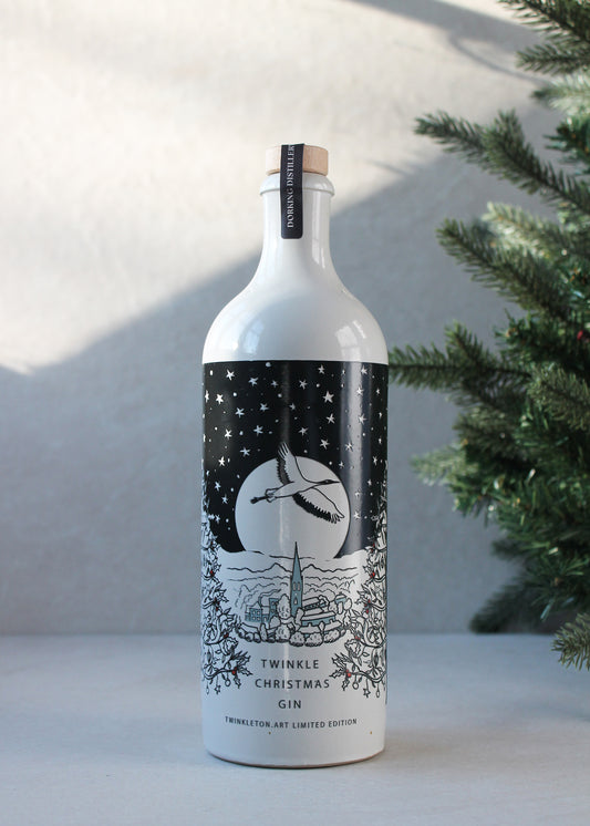 Limited Edition Twinkleton.Art Christmas GIn
